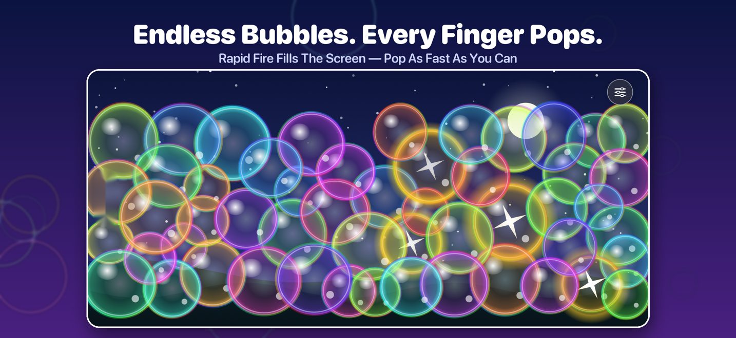 Rapid Fire Bubble Popping Game — Endless Bubbles On iPhone