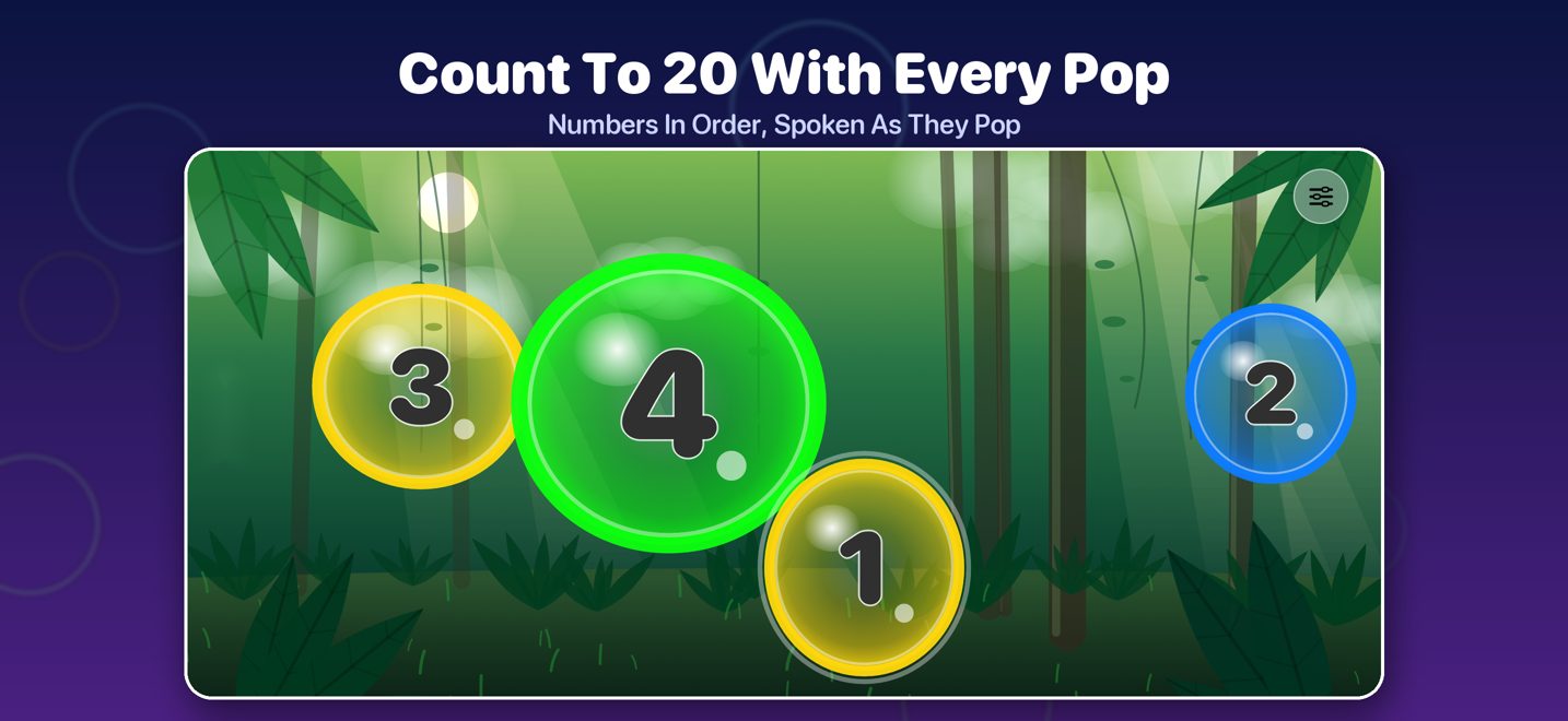 Counting Game For Toddlers — Pop The Numbers 1 To 20