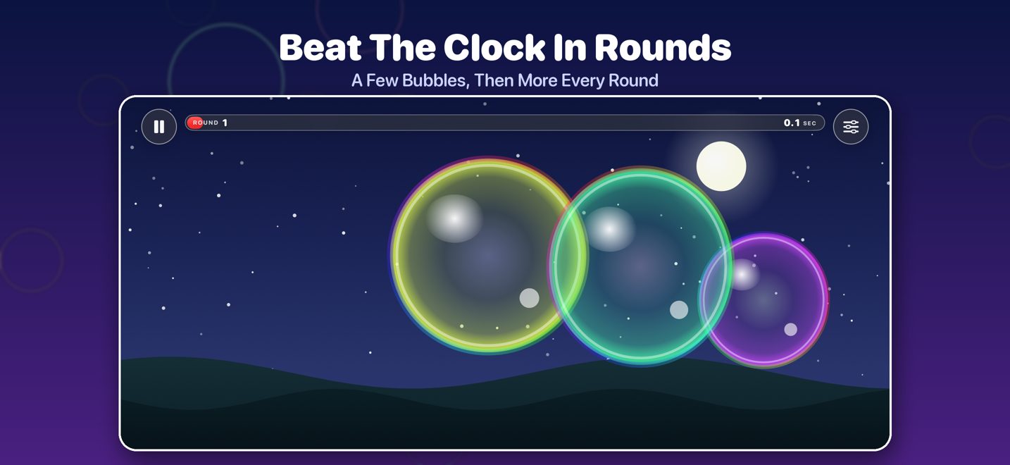 Rounds — Beat The Clock Bubble Game For Kids